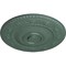 Ekena Millwork Neuveau Ceiling Medallion (Fits Canopies up to 6 3/8"), Hand-Painted Cloud Burst, 24 1/4"OD x 2"P CM24NACBF - alternate 4
